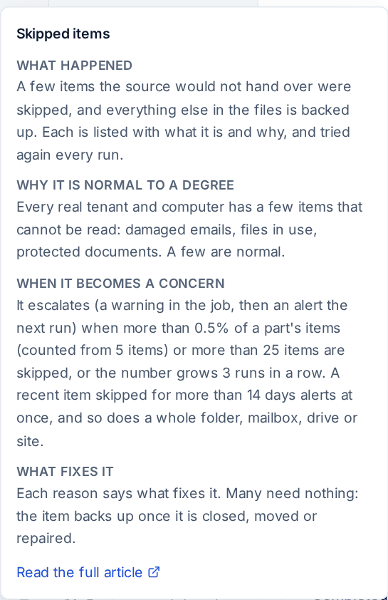 The explanation behind Why is this?